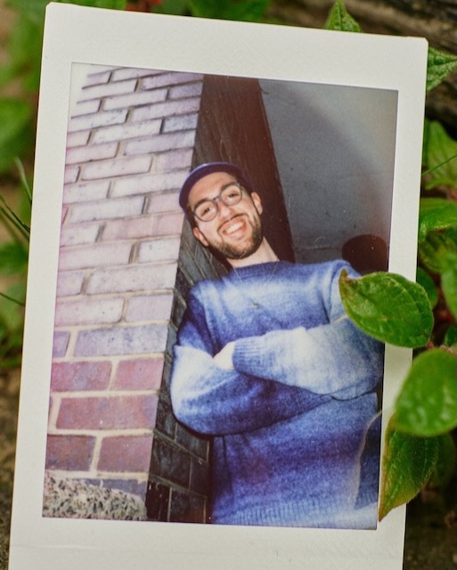 Polaroid photo of Karl Davis
